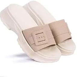 Stylish Extra Soft EVA Cushion Comfort Sliders Slipper For Women | Comfortable & Light Weight | Waterproof & Everyday Use Slip-On For Women And Girls-6