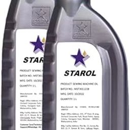 STAROL Sewing Machine (Water White) All Purpose Lubrication oil (Pack of 2 (2 L))-image-27