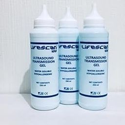 Ultrasound Gel Used for(USG,ECG,EEG,Physio) Diagnostic & thrapeutic Multipurpose (250ml X Pack of 3 Bottles)-10