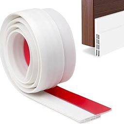 Silicone Self‑Adhesive Door Gap Seal Strip for Cockroach & Dust Protection – Keep Bugs, Air & Noise Out – Flexible, Easy‑Install Rubber Door Bottom Guard (White Strip, 3)-image-43