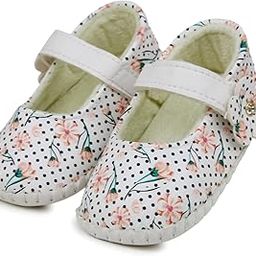 6 To 12 Months Baby Girls Synthetic Leather Floral Sandal Booties -BT1243-image-86