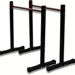 Hashtag Fitness parallel bars, dips station, dips bar, push up stand Equalizer Dip Bars strength training equipment gymnastics bar for dipping-picture-1