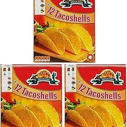 Cantina Taco Shell Crunchy 120g - 12 pcs (Pack of 3)-image-12