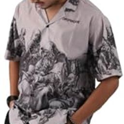 Men's Casual Printed Half Sleeve Shirts – Regular Fit | Resort Beach Wear | Breathable Soft Fabric | Perfect for Summer Travel and Parties |-image-99
