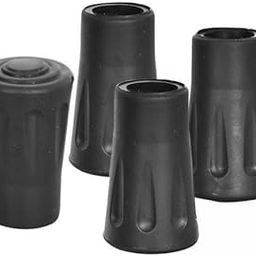 CALANDIS™ 3x4x Walking Pole Tip Trekking Pole Tips Hiking Poles Rubber Tips for | Walking & Trekking Sticks | Hiking Gear | & Hiking | Outdoor Sports-image-55