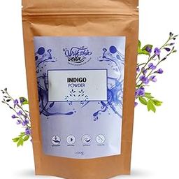 Vriksha Veda Indigo Powder I 100% Natural Rajasthani Indigo I Natural Hair Dye I No added colours or preservatives I100 gms-image-16