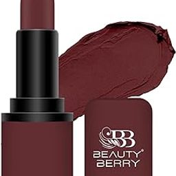 Beauty Berry Soft & Matte Moisturizing Velvet Lipstick For Women - Long-Lasting, Hydrating, High-Pigment Color. (Shade 21)-image-6
