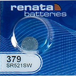 Renata Batteries 379 / SR 521 SW Button Cell, Silver 1.55V, Swiss Made (Set of 2 Pcs) …-10