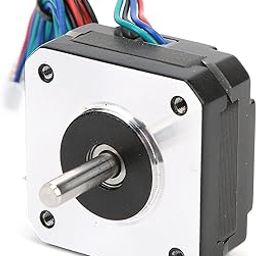 42‑20 20Mm Stepper Motor, High Torsion 2 Phases Aluminum Alloy Low Noise Easy to Install Extruder Motor for 3D Printer for V2.4-20