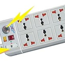 MX Surge Protector & Spike Guard Extension Boardwith 8 Universal Socket, Master Switch, Power Indicator with Child Safety Shutter, 1.5 mtr Cord Length-13