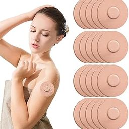20pcs Freestyle Adhesive Patches, Waterproof & Sweatproof Sensor Cover Compatible with Freestyle Libre 3 Sensor, No Glue in The Center of The Patch, Long Fixation for Your Sensor-16