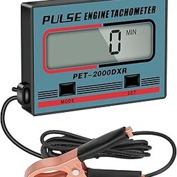 Linkstyle Digital Tachometer, 2 Stroke 4 Stroke Small Engine Tachometer, Chainsaw Tach Gauge Tach Meter, Inductive Pulse for Lawnmower Weedwhacker Cropper Car Boat-picture-26