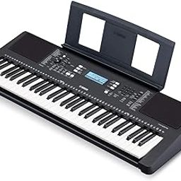YAMAHA PSR-E373 61 Keys Portable Keyboard (Black)-2