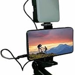 EL SMO Camera Video Recording Vlogging Kit for Video Making, Mic, Mini Tripod Stand, LED Light & Phone Holder Clip for Making Videos Podcasting-picture-31