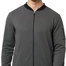 Solid Men's With Black Rib DRY-FIT Standard Tailored Fit Lightweight Upper/Jacket-image-67