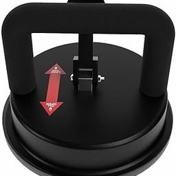 PARYAVARAN Lifter Suction Cup for Lifting & Moving Heavy Glass Sheets,Body Panels,Metal,Window Panes,Marble Car Dent Puller/Metal Body & Rubber Vacuum Cup-picture-17