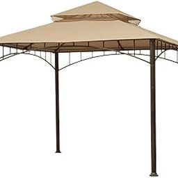 Garden Winds Replacement Canopy for Summer Veranda Gazebo Models L-GZ093PST, G-GZ093PST, (Will NOT FIT Any Other Frame)-image-55