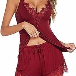 Stylish Women & Girl's Hot Night Sexy Babydoll Night Dress|Baby Doll Night Dress Sexy Honeymoon Girls Top & Shorts Cotton Pyjama Set Free Size (28 To 36) Inch Maroon-image-81