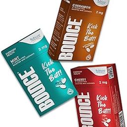 Rubicon BOUNCE Nicotine Mini Lozenge 2 Mg | Mint, Cherry, Cinnamon flavours Sugar Free | USFDA Approved | Helps Quit Smoking | 6 Packs of 4 Lozenges-picture-21