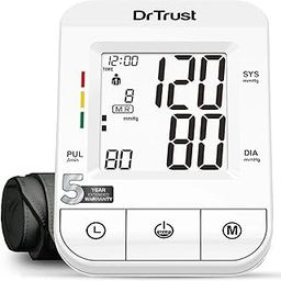 Dr Trust (USA) Fully Automatic Icheck Digital Blood Pressure BP Monitor Machine with Mdi Technology (White)-picture-14