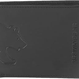 Wallets for Man, Wallet for Men Stylish Pure Nappa Leather Branded, Certified RFID Protected Slim Purse for Gents with Eight Card Pockets (Black)-image-53