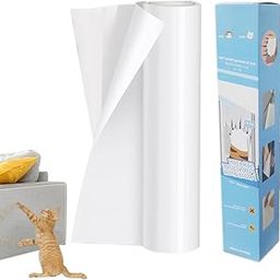 Leather Couch Protector Sticker, Cut-to-Fit Cat Scratcher Anti-Scratch Tape Transparent, Self-Adhesive Leather Couch Protector Sticker for Families with Cats Dogs (30x300cm)-image-19