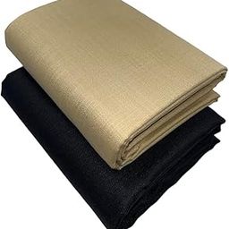 Elite Lifestyle Hub Unstitched Fabric Set | Solid Cotton Blend Shirt Material | Matching Trouser Fabric | Comfortable Tailoring Option |Size- Shirt 2.25 M,Pant 1.2 M-image-92