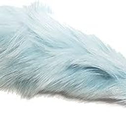 Mohan Shoppe Colorful Fluffy Feather Design Soft Feather for Craft Material, hat Decorations, brooches, Hair pins etc. Package of 1 Piece (Light Blue)-image-64