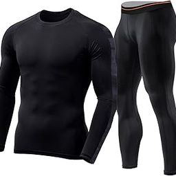 Men's Sports Running Set Compression Shirt + Pants Skin-Tight Long Sleeves Quick Dry Fitness Tracksuit Gym Yoga Suits-image-79