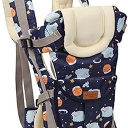 Chinmay Kids Baby Carrier 4 in 1 Carry Bag Baby Carrier Cuddler Air Mash Fabric Baby Carrier Baby Carrier (Blue, Back Carry)-image-48