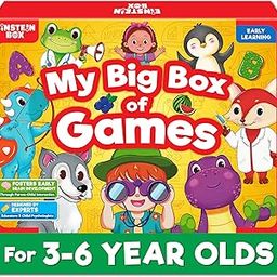 Einstein Box My Big Box of Games for Kids 3-6 Years Old| 4-in-1 Set of Toys for Boys & Girls Ages 3-6 Years| Birthday Gift for Kids 3,4,5,6 Years| Toddler Activity Kit| Learning & Education Toys|-15