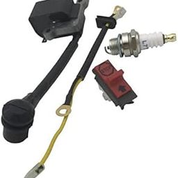 SAZ DEKOR 2xIgnition Coil Spark Plug for Husqvarna 136 137 141 23 235 240 26 36 Chainsaw-picture-23