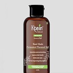 Ktein Natural 100% Plant Based Fermented Flaxseed Gel | Hand-Made | Omega3 | Frizzy Free Hair | Define Hair Style | Hyaluronic Acid & Fermented Rice Water-31
