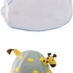 CLUB BOLLYWOOD LICHTS®2 Pieces Protection Hat Full Face Shield for Kids Baby Blue + Green|Clothing Shoes & Accessories | Kids Clothing Shoes & Accs | Girls Accessories | Hats-image-69