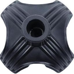 Runmex Self Standing Quad Base Replacement for Most Walking Canes, Walking Sticks, Folding Canes or Offset Quad Pod or Tripod Canes-image-26
