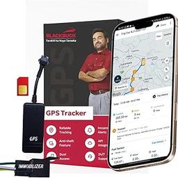 BlackBuck GPS Tracker + Remote Immobilizer to remotely Lock The Vehicle - PAN India Service & Installation Facility (Inactive Sim, Black)-15
