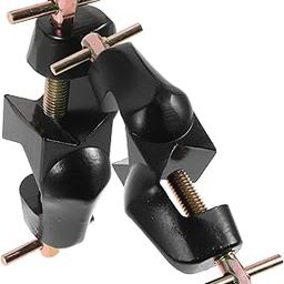 Anneome 2pcs Heavy Duty Zinc Alloy Cross Clamps for Lab Stand Secure Boss Head Clamp Holders for Test Tubes Flask Grip for Reliable Laboratory Projects-image-58