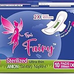 Fya's Fairy Sanitary Pads 290mm | First Ever Double Sterilized Pads for Women | Ultra Hygienic & Safe | Highly Absorbent Core for Heavy Flow | Soft, Rash-Free, Leak-Proof Sanitary Napkins-image-58
