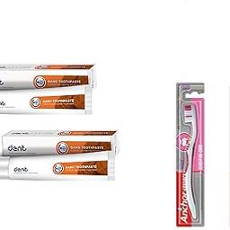 Dent Gano Toothpaste with 2 Brush Free, Fresh, Pack of 2-image-33