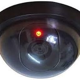 New in Box 5 in. Indoor Outdoor Blinking Security Camera Very Realistic Battery Operated Surveillance Video Dummy Shop Garage Home-picture-16