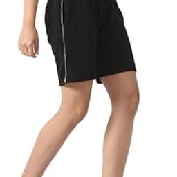 Women Solid Cotton Side Piping Regular Bermuda Shorts (Pack of 1)-picture-46