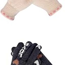 Women's Touchscreen Winter Woollen Pack of 2 Pairs Gloves For Cold Weather (SGD-11991202) (Multicolor, Free Size)-image-76
