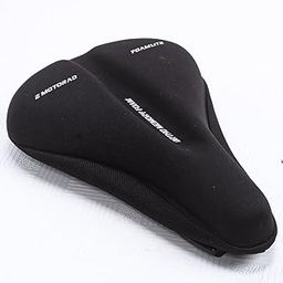 E MOTORAD - RIDE THE ELECTRIC REVOLUTION Emotorad Bicycle Saddle Seat Cover Memory Foam Cover with Anti-Slip Grip for Comfortable Riding | Cushion Seat Cover for Bicycle Saddle - Black-image-10