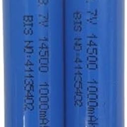 KP Original 2 PEC Flat Head AA - 1000mAh 3.7v Reachargeble Battery for Toys, Remote, Robotics, Walkman, Cordless Phone etc (Pack of 2) Blue-14