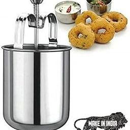 Stainless Steel Medu Vada Maker with Spatula & Oil Brush mendu WADA Machine, mendu WADA Maker Pack of 1-picture-11