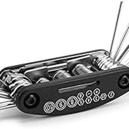 16 In 1 Multifunctional Bicycle Repair Toolkit | Complete Tool Set For Bikes (Stainless - Steel)-24
