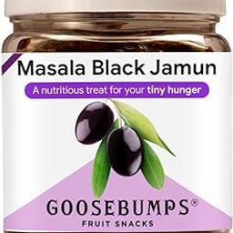 Goosebumps Masala Kala Jamun | Indian BlackBerry | Dehydrated Fruit | Dried Jamun strips | Chatpata Dried Fruits Healthy Snack for kids and adults | 150 GMS-image-64