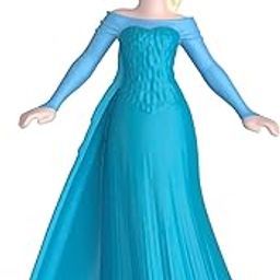 Disney Princess Mattel Elsa Mini Figure Collectible in Signature Look, 2.75” Scale, Inspired by Disney’s The Princess and The Frog Movie​-image-38