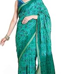 Pure Cotton Printed Mul Mul Saree for Women with Blouse Piece-image-92