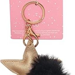 London Keychain Pompom Star Black-image-99